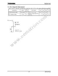 TB2941HQ Datasheet Page 17