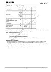 TB62212FNG Datasheet Page 15