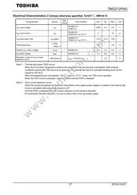 TB62212FNG Datasheet Page 17