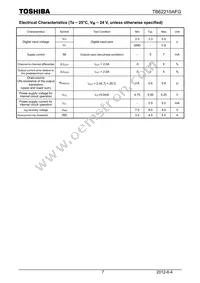 TB62215AFG Datasheet Page 7