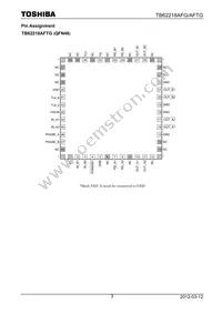 TB62218AFG Datasheet Page 3