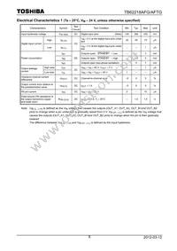 TB62218AFG Datasheet Page 9