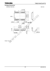 TB62218AFG Datasheet Page 23