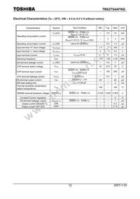 TB62754AFNG(O Datasheet Page 13