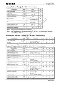 TB62755FPG Datasheet Page 4