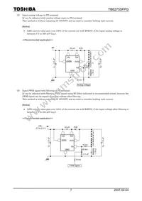 TB62755FPG Datasheet Page 7