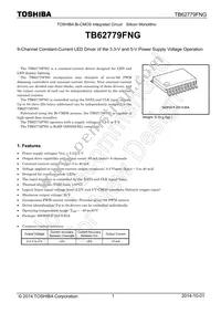 TB62779FNG Datasheet Cover