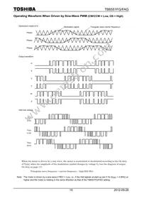 TB6551FG(O Datasheet Page 15