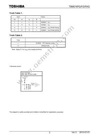 TB6674PG Datasheet Page 3