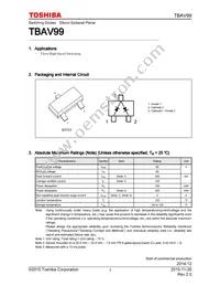 TBAV99 Datasheet Cover