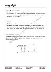 TBC12-22EGWA Datasheet Page 7