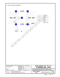 TBF-1608-245-R1N Datasheet Page 3