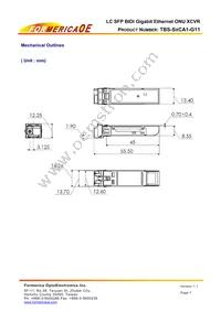 TBS-S2CA1-G11 Datasheet Page 7