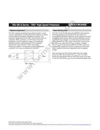 TBU-DB055-100-WH-Q Datasheet Page 2