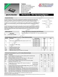 TBU-PK075-100-WH Datasheet Cover