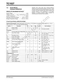 TC1027CEOR Datasheet Page 2