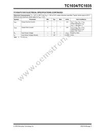 TC1035ECHTR Datasheet Page 3