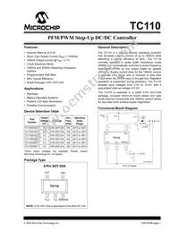 TC110503ECTTR Datasheet Cover