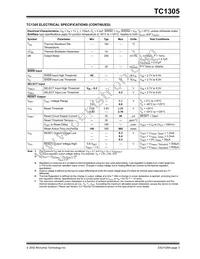 TC1305R-DVUNTR Datasheet Page 3