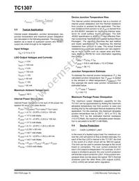 TC1307R-XYVQRTR Datasheet Page 18