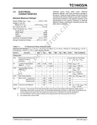 TC14433COG713 Datasheet Page 3