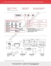 TC201-TB-B Datasheet Page 2