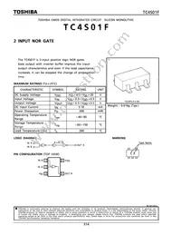 TC4S01F(T5L Datasheet Cover