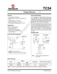 TC54VN6002EZB713 Datasheet Cover