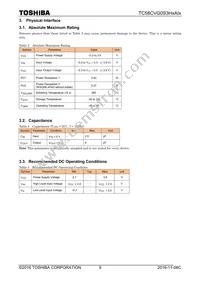 TC58CVG0S3HQAIE Datasheet Page 10