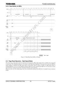 TC58CVG0S3HQAIE Datasheet Page 19