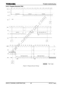 TC58CVG0S3HQAIE Datasheet Page 21