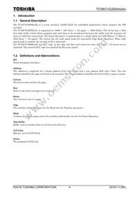 TC58CVG2S0HQAIE Datasheet Page 5