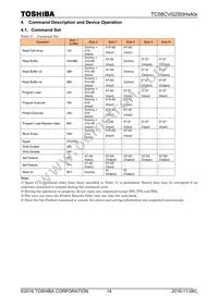 TC58CVG2S0HQAIE Datasheet Page 15