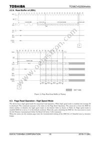 TC58CVG2S0HQAIE Datasheet Page 19