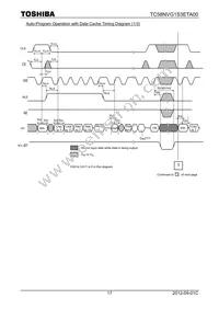 TC58NVG1S3ETA00 Datasheet Page 17