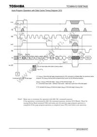 TC58NVG1S3ETA00 Datasheet Page 19