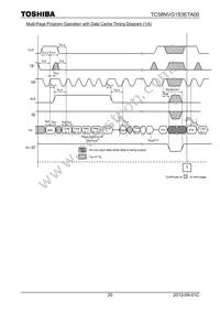 TC58NVG1S3ETA00 Datasheet Page 20