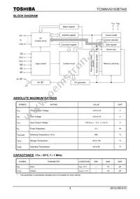 TC58NVG1S3ETAI0 Datasheet Page 3