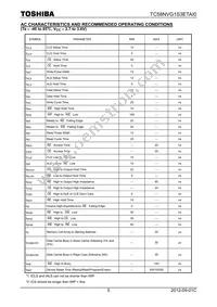 TC58NVG1S3ETAI0 Datasheet Page 5