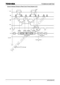 TC58NVG1S3ETAI0 Datasheet Page 14