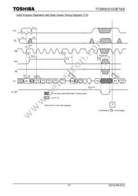 TC58NVG1S3ETAI0 Datasheet Page 17