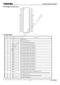 TC62D722FG Datasheet Page 3
