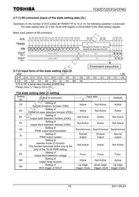 TC62D722FG Datasheet Page 16