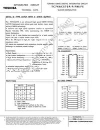 TC74AC573FW-ELP Cover