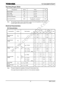 TC74AC86FN(F Datasheet Page 3