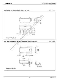 TC74ACT02P Datasheet Page 4