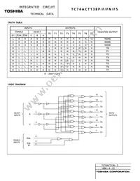 TC74ACT138P(F) Datasheet Page 2