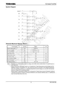 TC74ACT157FN Datasheet Page 3