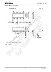 TC74ACT157FN Datasheet Page 6