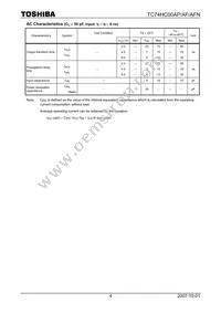 TC74HC00APF Datasheet Page 4